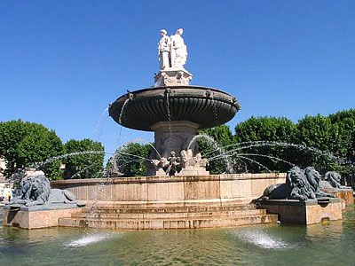 fontaine la rotonde aix en provence