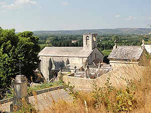 vue chapelle boulbon