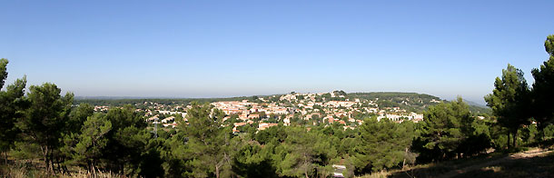 vue panoramique de venelles